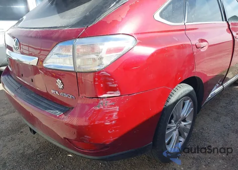 2010 Lexus Rx 450H from USA, damaged, VIN JTJBC1BA3A2025070